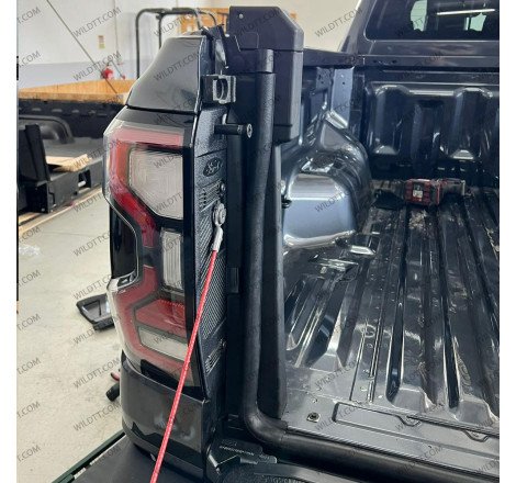 Kit Borracha Pó/Água Porta Trás Ford Ranger 2023+ - WildTT