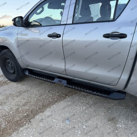 Pedana Laterali Wild Off-Road Toyota Hilux DC 2016+ - WildTT
