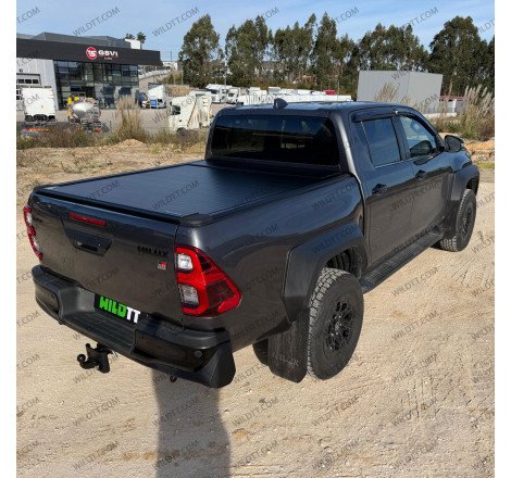 Top Roll Aeroklas Elektrisch Toyota Hilux DC 2016+ - WildTT