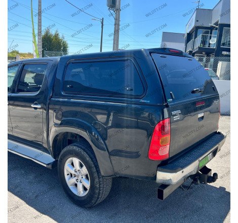 Hardtop Aeroklas Stylish Mit Pop-up-Fenstern Toyota Hilux DC 2005-2015 - WildTT