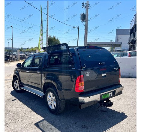 Hardtop Aeroklas Stylish C/ Ventanas Pop-Up Toyota Hilux DC 2005-2015 - WildTT
