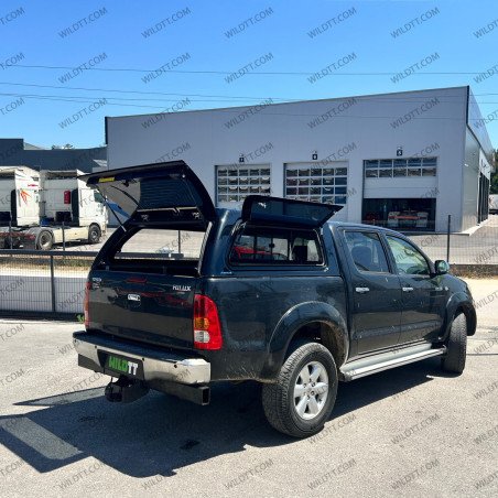 Hardtop Aeroklas Stylish Mit Pop-up-Fenstern Toyota Hilux DC 2005-2015 - WildTT
