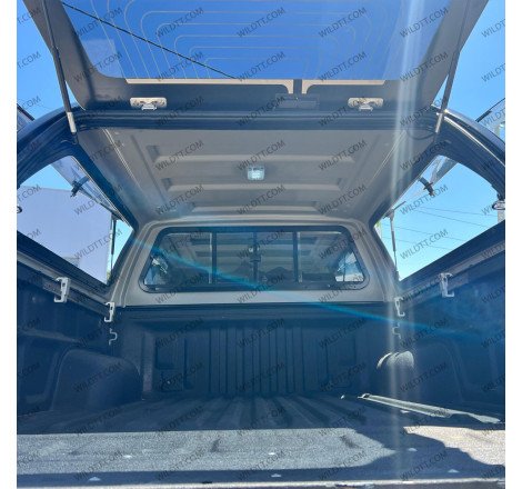 Hardtop Aeroklas Stylish C/ Ventanas Pop-Up Toyota Hilux DC 2005-2015 - WildTT