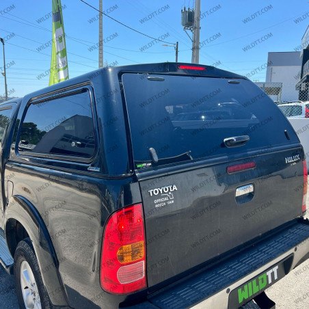 Hardtop Aeroklas Stylish C/ Ventanas Pop-Up Toyota Hilux DC 2005-2015 - WildTT
