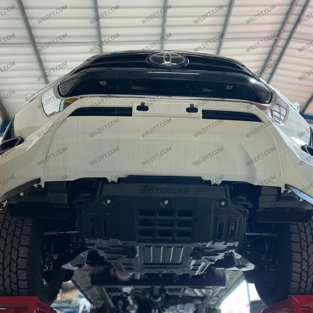 Kühlerschutz + Motorschutz Toyota Hilux 2016-2026 - WildTT