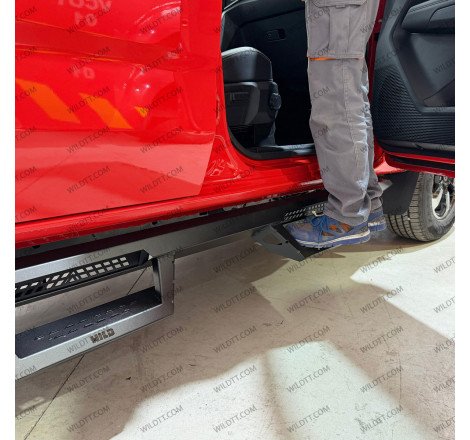 Estribos Wild C/ Step Ford Ranger/Raptor DC 2012-2022 - WildTT