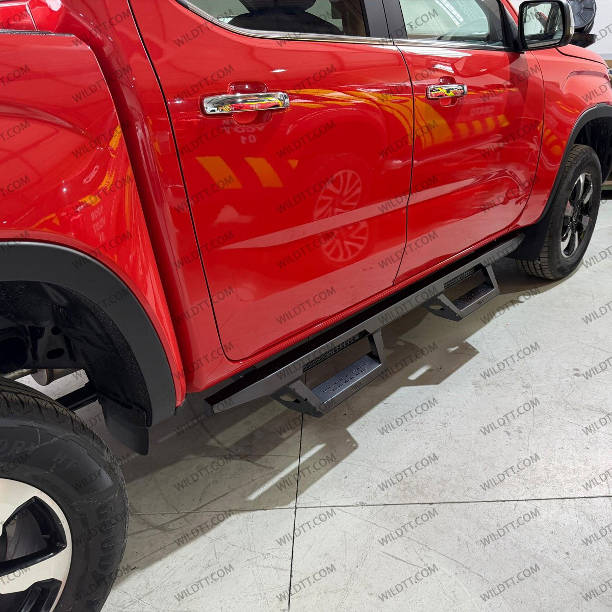 Pedana Laterali Wild C/ Step Ford Ranger/Raptor DC 2012-2022 - WildTT