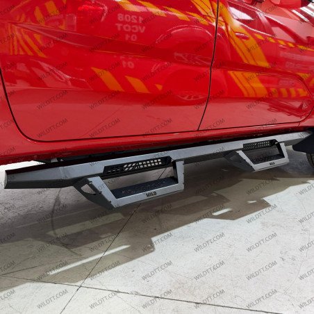 Marche Pieds Wild Avec Step Toyota Hilux DC 2016+ - WildTT