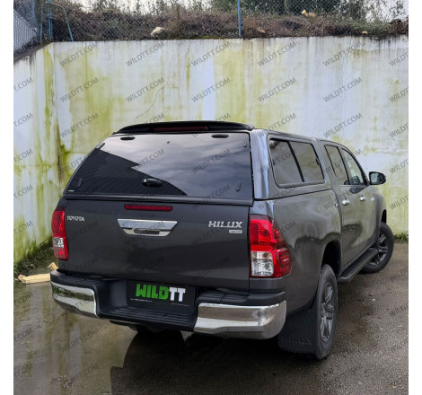 Hardtop Carryboy S560 C/ Janelas Toyota Hilux DC 2016-2026 - WildTT