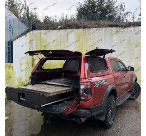 Caixas de Armazenamento Decked Ford Ranger/Raptor DC 2023+ - WildTT