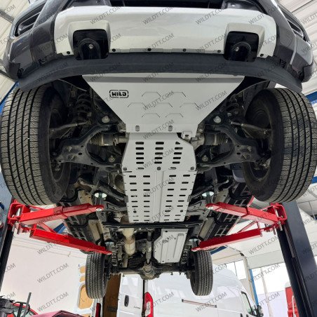 Kit Completo Proteções Inferiores Aço 3MM Ford Ranger 2023+ - WildTT