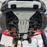 Underbody Protections Complete Kit Steel 3MM Ford Ranger 2023+ - WildTT