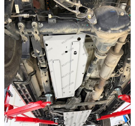 Proteção Depósito de Combustível Aço 3MM Ford Ranger/VW Amarok 2023+ - WildTT