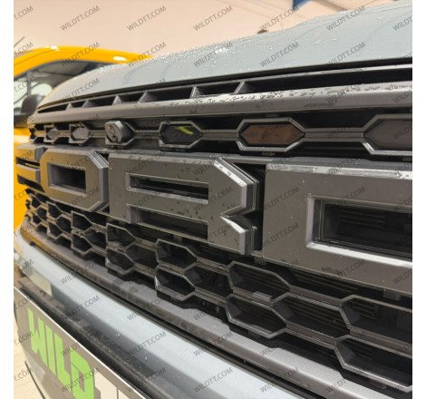 Kit 4 Luzes Amber P/ Grelha Ford Ranger Raptor 2023+ - WildTT