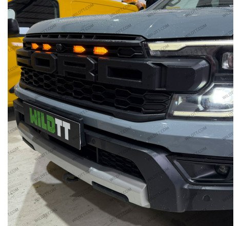 Kit mit 4 Gelben Leuchten für den Kühlergrill des Ford Ranger Raptor 2023+ - WildTT