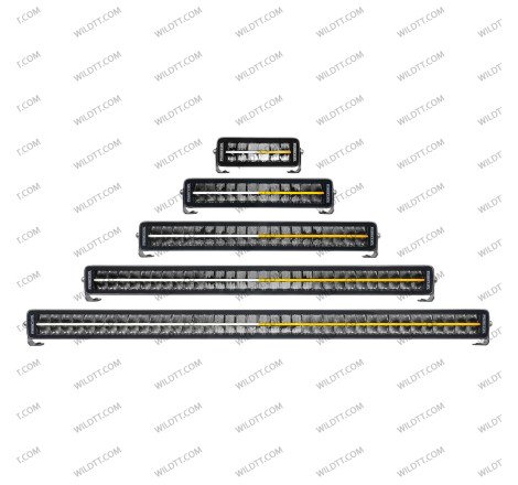 Black Boost Curved LED Bar - WildTT