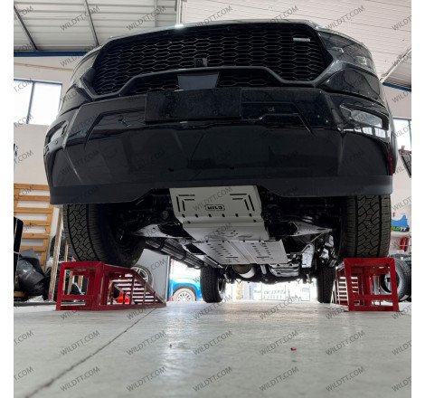 Kit Completo Proteções Inferiores Aço 3MM Foton Tunland V9 2025+ - WildTT