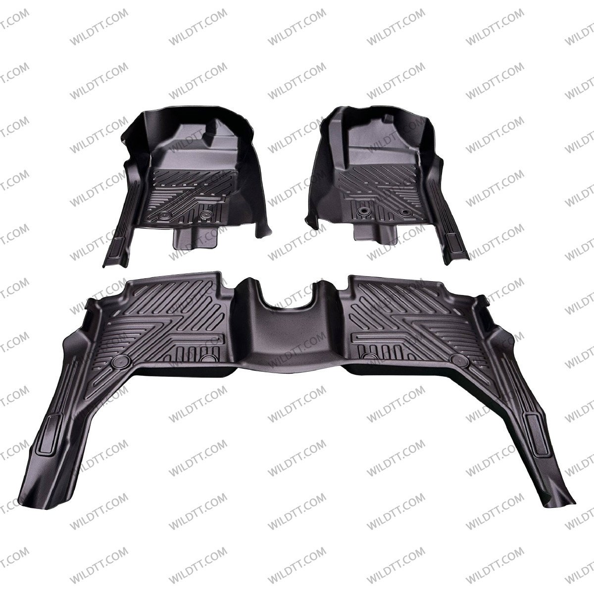Alfombras 3D Ford Ranger/Raptor DC 2023+ - WildTT
