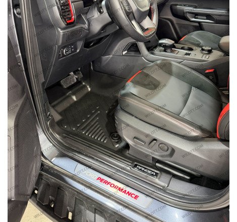 Alfombras 3D Ford Ranger/Raptor DC 2023+ - WildTT