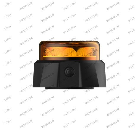 Lampeggiante LED C12 Mag a Batteria Ambra - WildTT