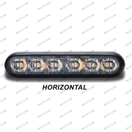 Stroboscope Bleu en Silicone Mpower® Fascia 4 Horizontal - WildTT