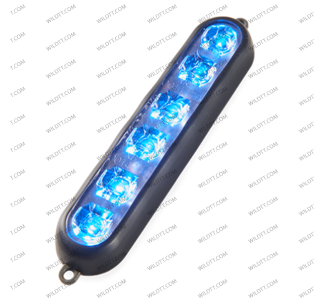 Blue Silicone Mpower® Fascia 4 Horizontal Strobe - WildTT
