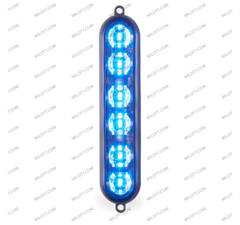 Blue Silicone Mpower® Fascia 4 Vertical Strobe - WildTT