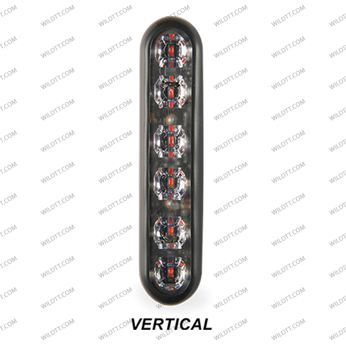 Blaues Silikon Mpower® Fascia 4 Vertical Stroboskop - WildTT