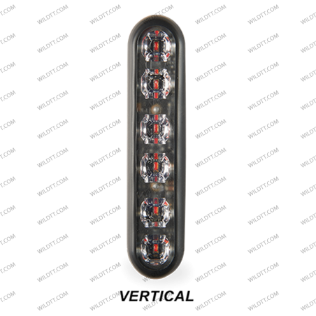 Blaues Silikon Mpower® Fascia 4 Vertical Stroboskop - WildTT