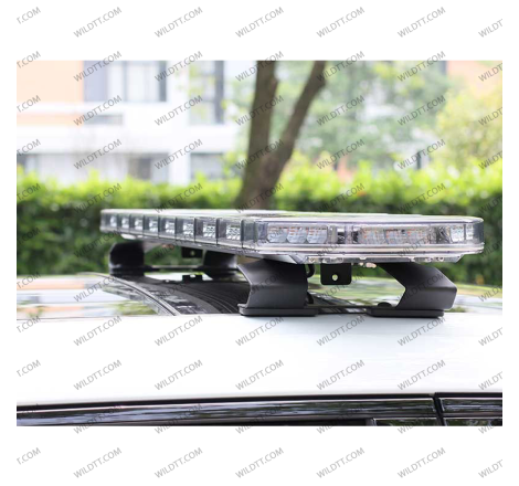 Ponte LED Azul C4 C/ Divisor de Trafego - WildTT