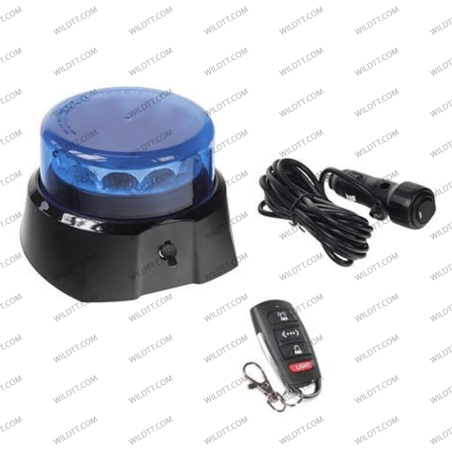 Blue C12 Mag Battery LED Beacon - WildTT