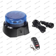 Gyrophare LED C12 Mag à Batterie Bleu - WildTT
