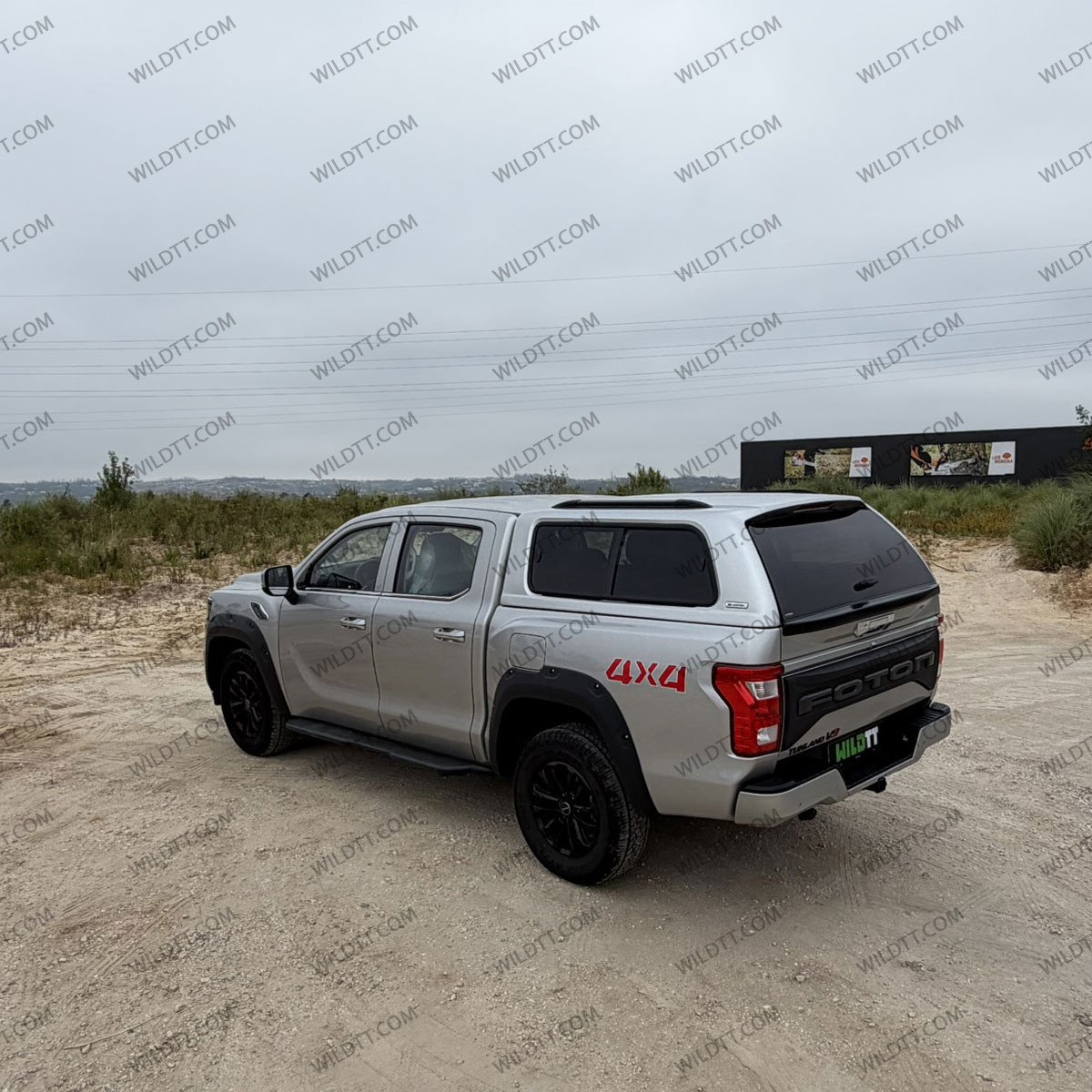 Hardtop Carryboy SR5 C/ Janelas Foton Tunland V9 2025+ - WildTT