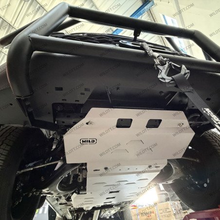 Kit Completo Cubrecarter de Acero 3MM Isuzu D-Max 2020+ - WildTT