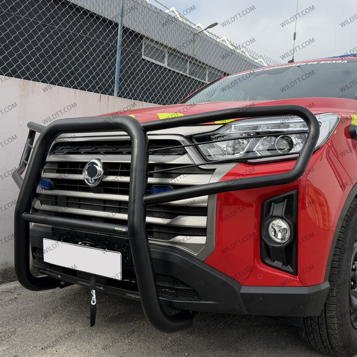 BullBar 70MM KGM Musso 2023+ - WildTT