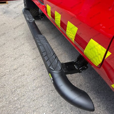 Ovale Elektrische Trittbretter in Rohrform Ford Ranger/Raptor DC 2012-2022 - WildTT