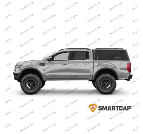 Hardtop RSI SmartCap EVOc Commercial Ford Ranger/Raptor DC 2012-2022 - WildTT