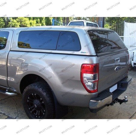 Hardtop Aeroklas Stylish Avec Les Fenêtres Pop-Out Ford Ranger EC 2012-2022 - WildTT