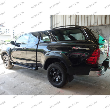 Hardtop Carryboy S560 C/ Janelas Toyota Hilux EC 2016-2026 - WildTT