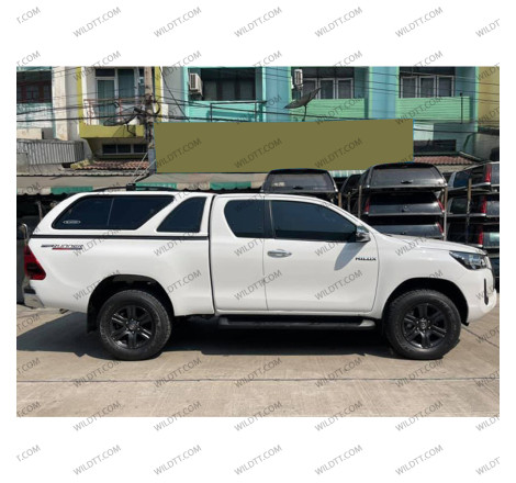 Hardtop Carryboy S560 C/ Janelas Toyota Hilux EC 2016-2026 - WildTT