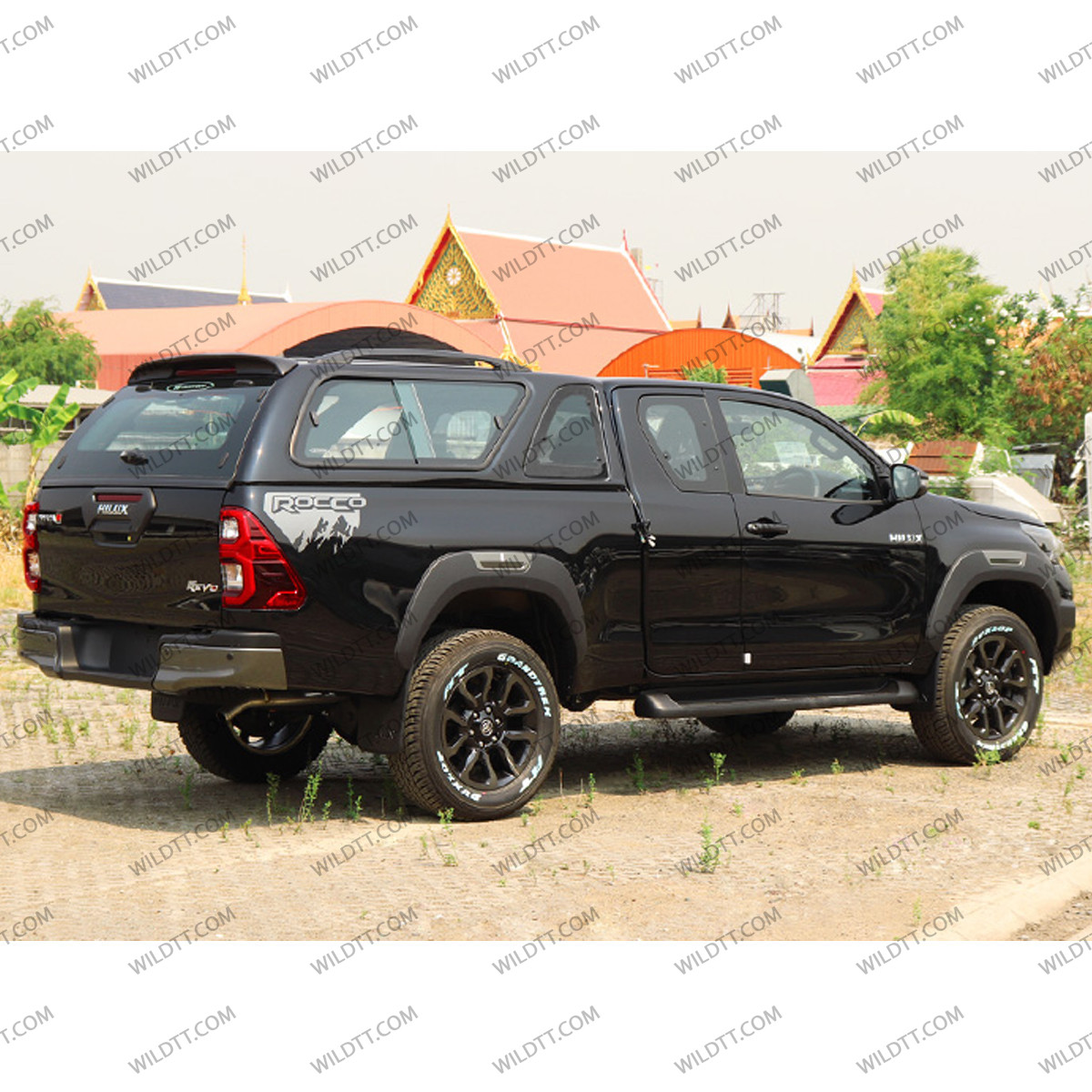 Hardtop Carryboy S560 C/ Janelas Toyota Hilux EC 2016-2026 - WildTT