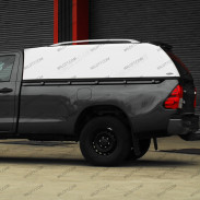 Hardtop Carryboy S560 S/ Janelas Toyota Hilux SC 2015+ - WildTT