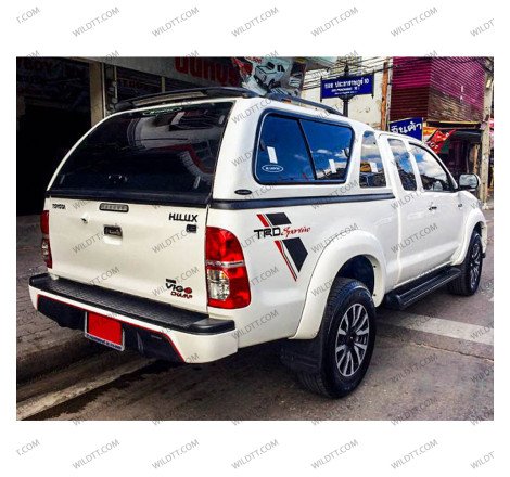 Hardtop Carryboy S560 C/ Ventanas Toyota Hilux EC 2005-2015 - WildTT