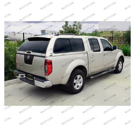 Hardtop Alpha GSS Avec Fenêtres Nissan Navara D40 DC 2005-2015 - WildTT