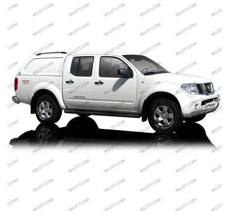 Hardtop Alpha GSS Ohne Fenstern Nissan Navara D40 DC 2005-2015 - WildTT