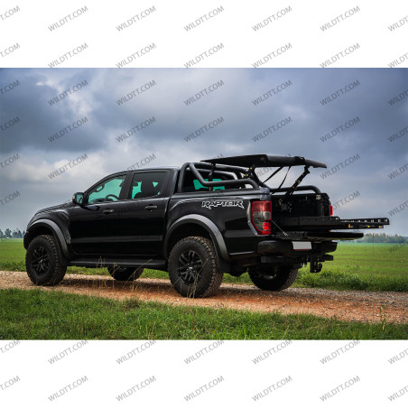 Sportlid TopUp W/ Rollbar Ford Ranger/Raptor DC 2012-2022 - WildTT