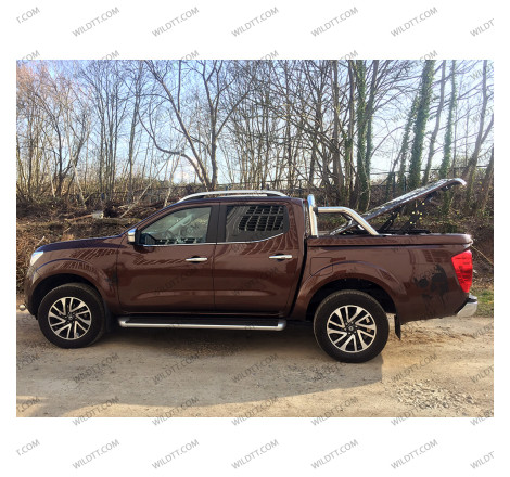 Sportlid TopUp Mit Rollbar Nissan Navara NP300 DC 2016-2021 - WildTT