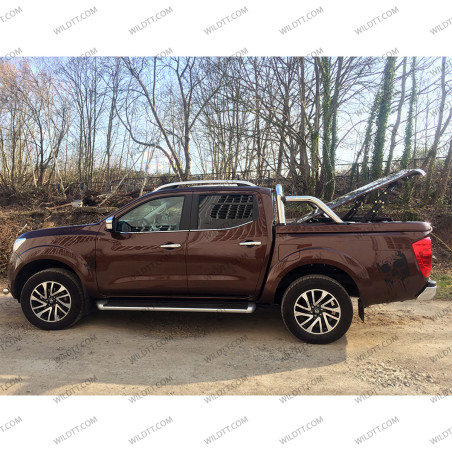 Sportlid TopUp Mit Rollbar Nissan Navara NP300 DC 2016-2021 - WildTT