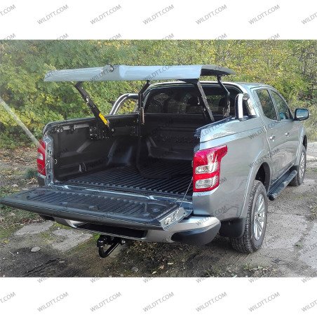 Sportlid TopUp Avec Rollbar Mitsubishi L200 DC 2015-2021 - WildTT