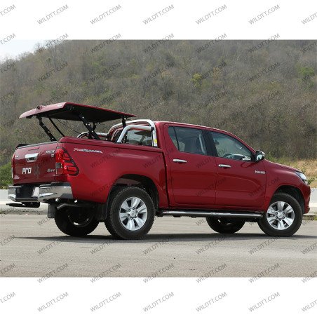 Sportlid TopUp Avec Rollbar Toyota Hilux DC 2016-2026 - WildTT